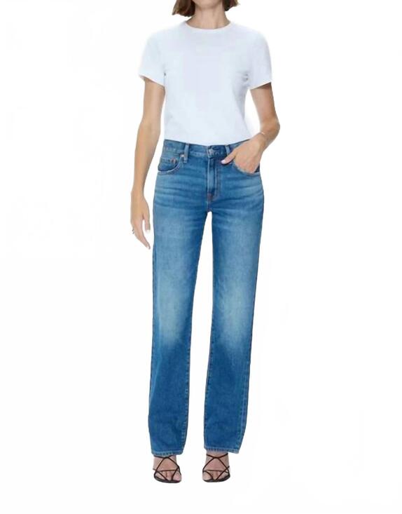 PISTOLA Denim - NEW PISTOLA issa mid rise straight jean in sorensen